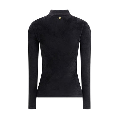 Versace Black Viscose Shirt