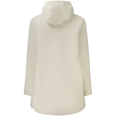 K-WAY White Nylon Jackets & Coat