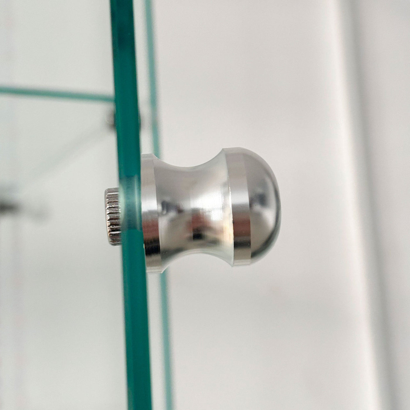 Tempered Glass Display Cabinet,Wine Cabinet, Storage Cabinet,File Cabinet, Tempered Glass Top,Bluetooth LED Light Strip,with Door Lock,suitable for Living Room, Bedroom,Hallway,Office,color:white