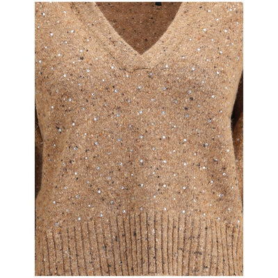PINKO Beige Wool Sweatshirt
