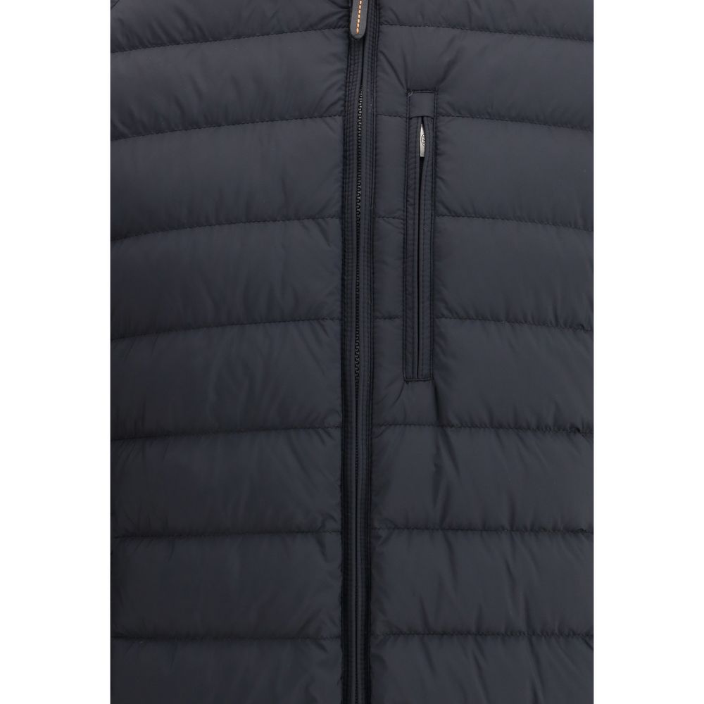 Parajumpers Black Polyamide Full-Length Jacket