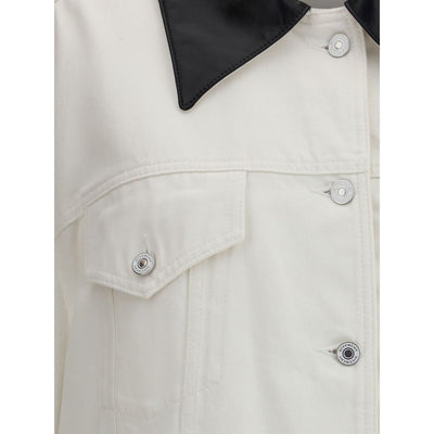 Givenchy White Cotton Denim Jacket