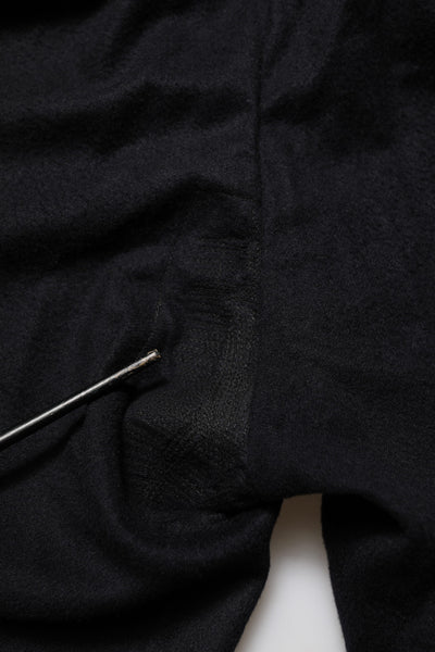 Dolce & Gabbana Black Cashmere Dress Formal Trouser Pants