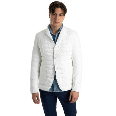 Herno White Polyamide Men Jacket