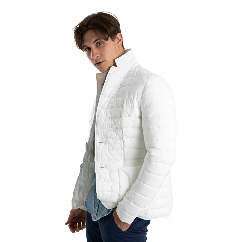 Herno White Polyamide Men Jacket