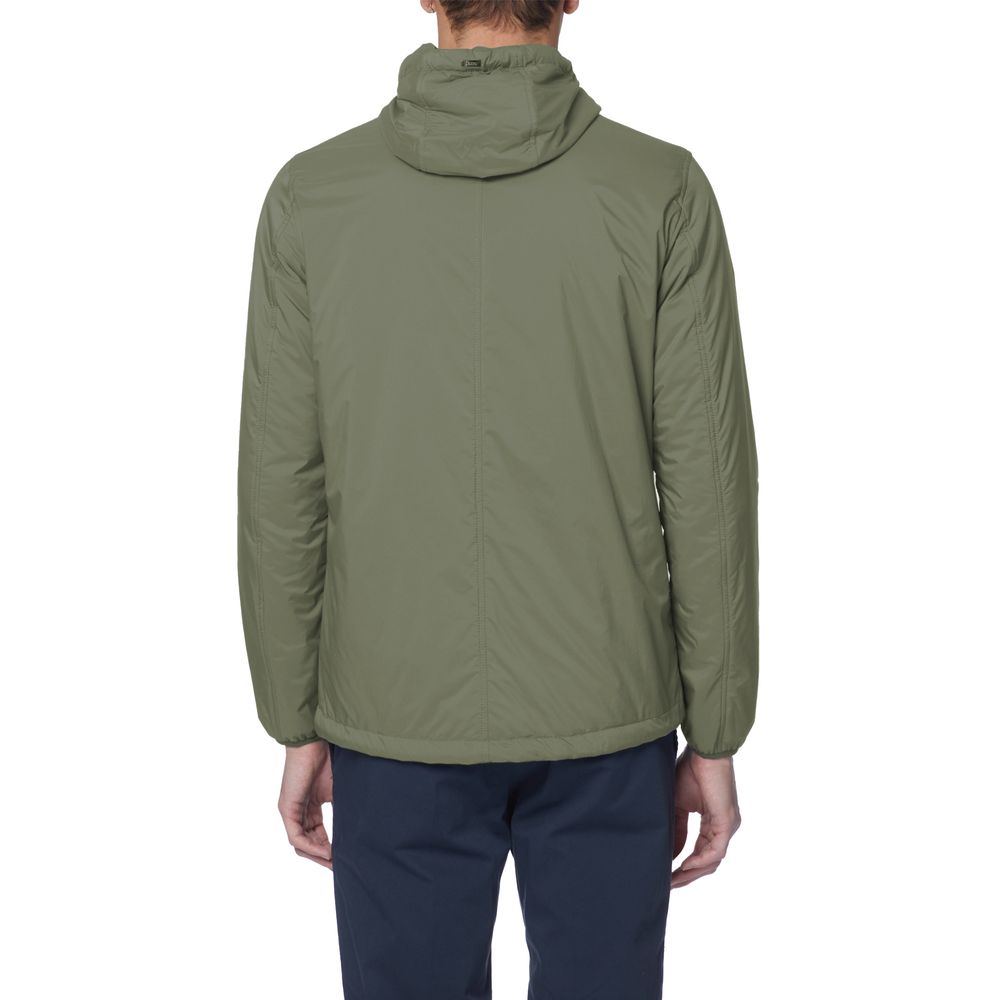 Herno Green Polyamide Men Jacket