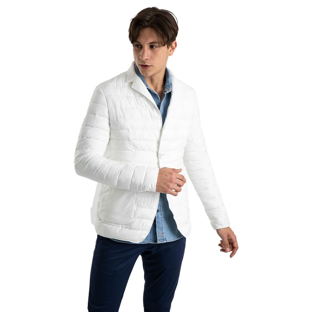 Herno White Polyamide Men Jacket