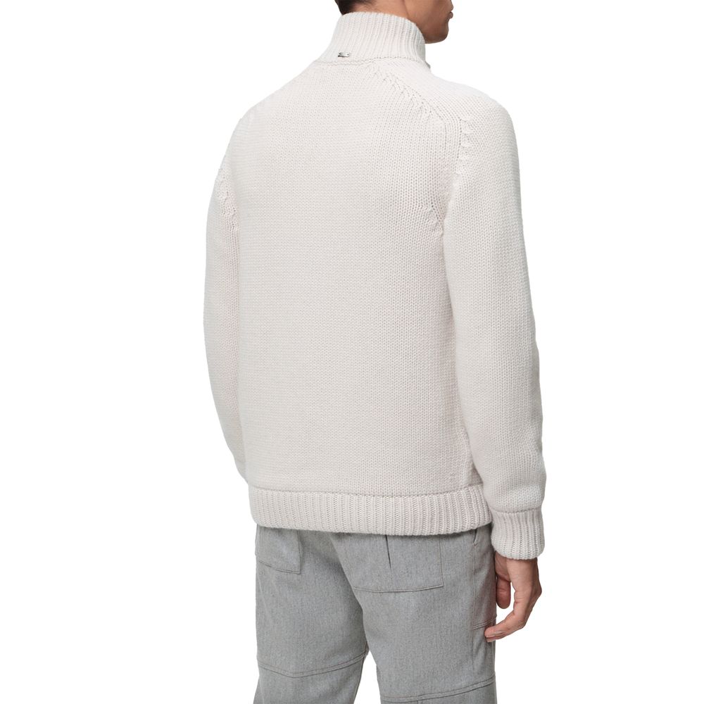 Herno White Wool Men's Jacket
