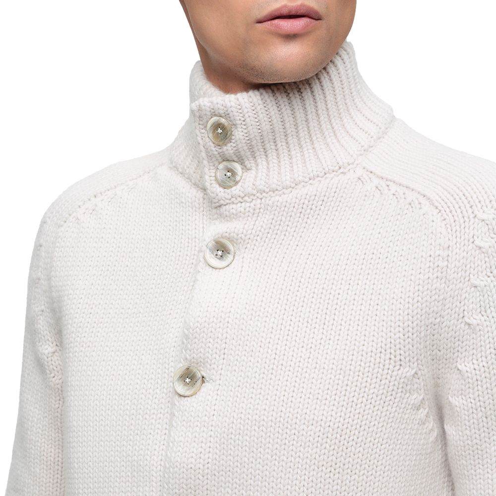 Herno White Wool Men's Jacket