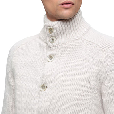 Herno White Wool Men's Jacket