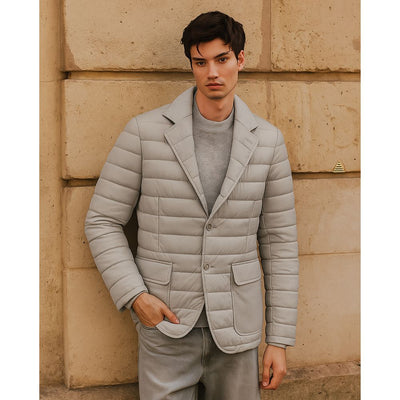 Herno Gray Polyamide Men Jacket