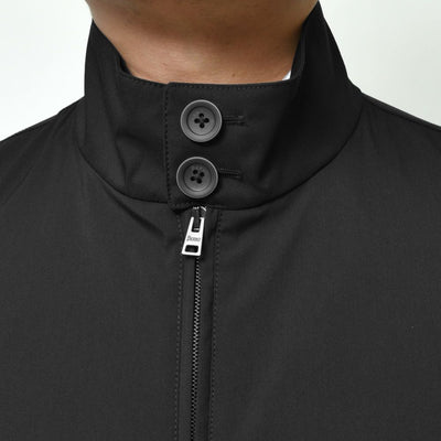 Herno Black Wool Men Jacket