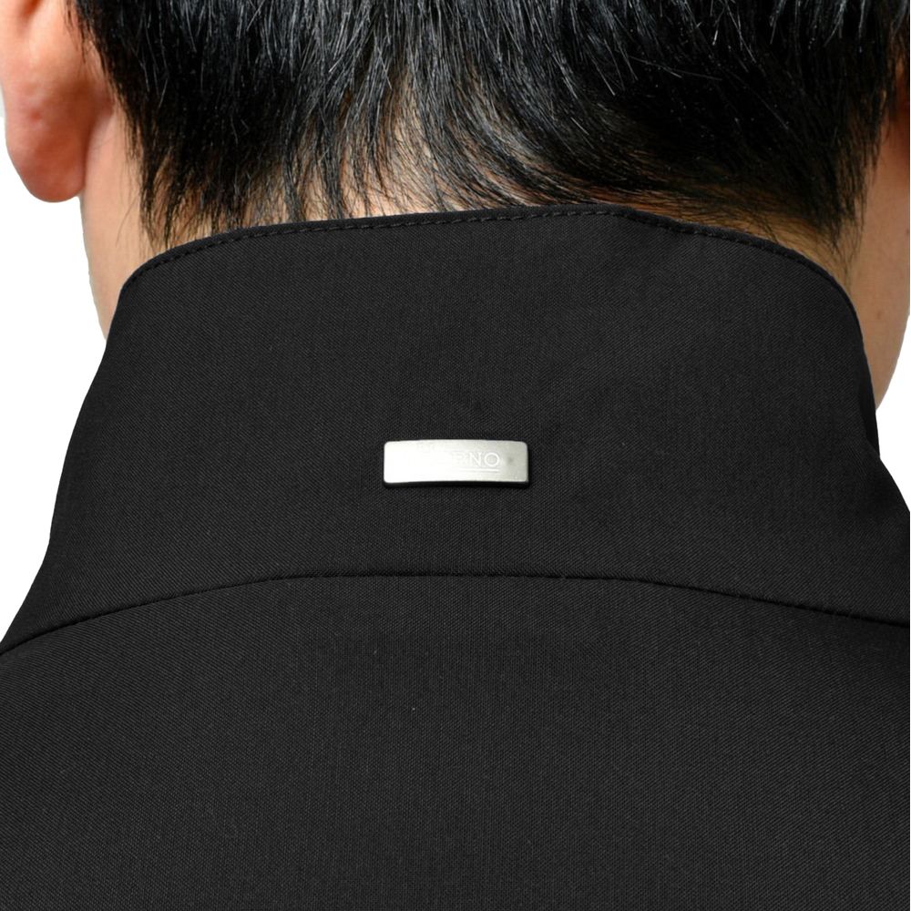 Herno Black Wool Men Jacket