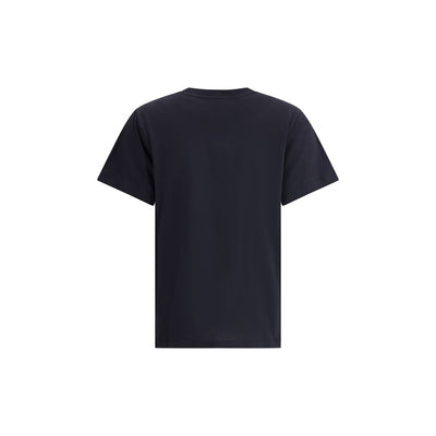 Ganni Black Cotton T-Shirt