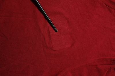 Dolce & Gabbana Maroon Logo Crew Neck Short Sleeve T-shirt