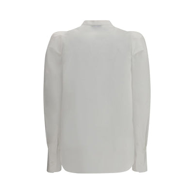 Alexander McQueen White Cotton Dress Shirt