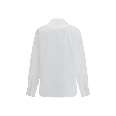 Alexander McQueen White Cotton Dress Shirt