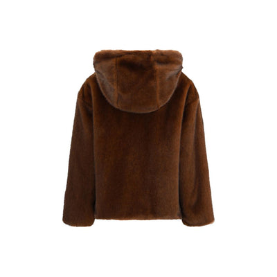 Herno Hooded Jacket in eco-fur