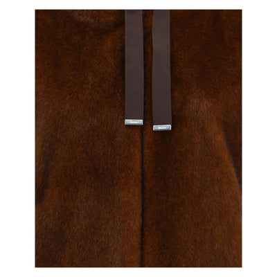 Herno Hooded Jacket in eco-fur