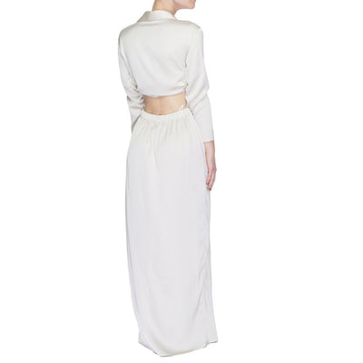 Sandro Ferrone Beige Polyester Long