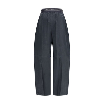Alexander Wang Black Cotton Casual Pants