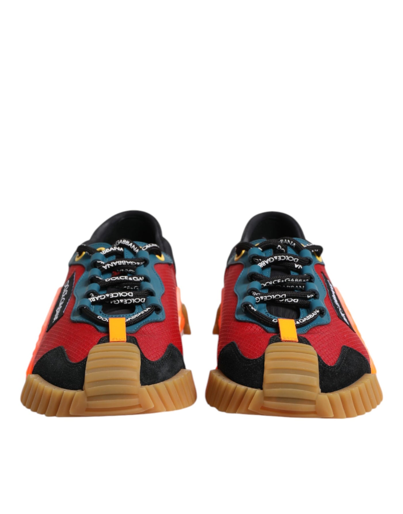 Dolce & Gabbana Multicolor Nylon Low Top NS1 Sneakers Shoes