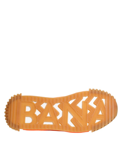 Dolce & Gabbana Multicolor Nylon Low Top NS1 Sneakers Shoes