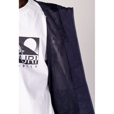 Napapijri Blue Polyester Shell Jacket