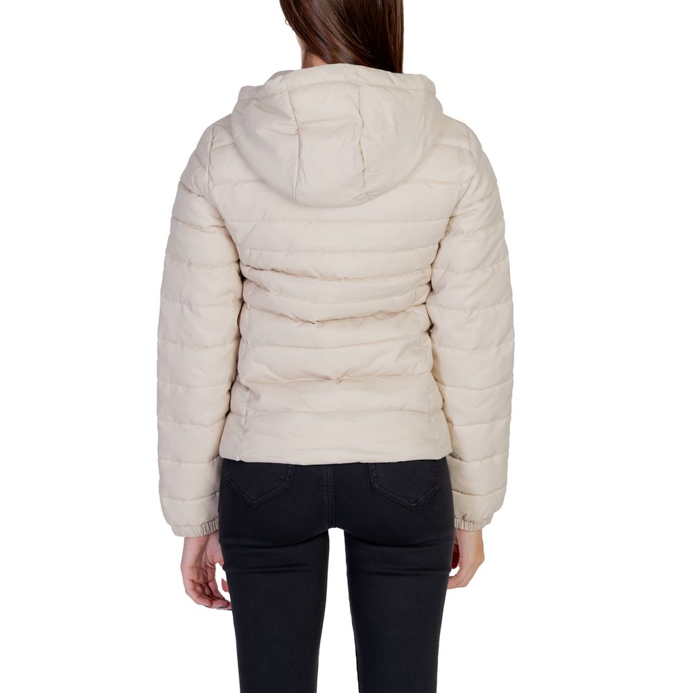 Only Beige Nylon Shell Jacket