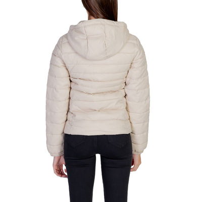 Only Beige Nylon Shell Jacket