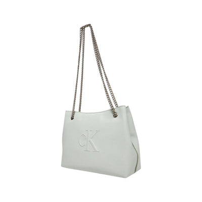 Calvin Klein Jeans Gray Polyethylene Handbag