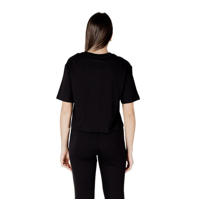 Armani Exchange Black Cotton T-Shirt