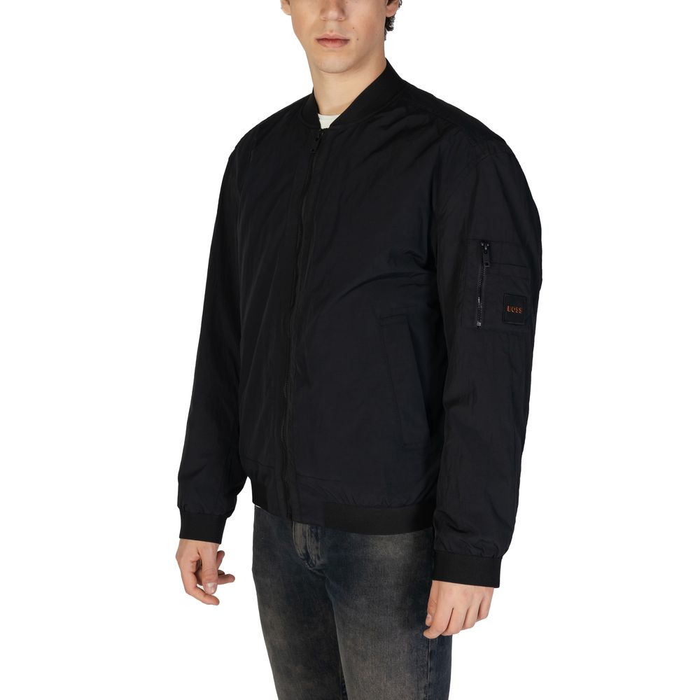 Hugo Boss Black Polyamide Jackets & Coat