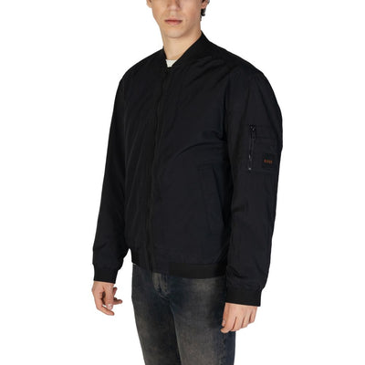 Hugo Boss Black Polyamide Jackets & Coat