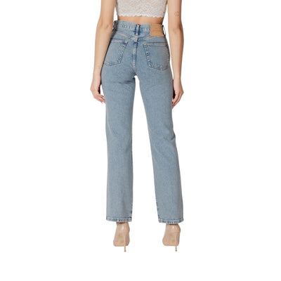 Only Blue Cotton Mom Jeans