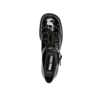 Miu Miu Leather Mary Jane