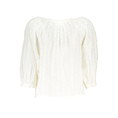 Desigual White Cotton Shirt