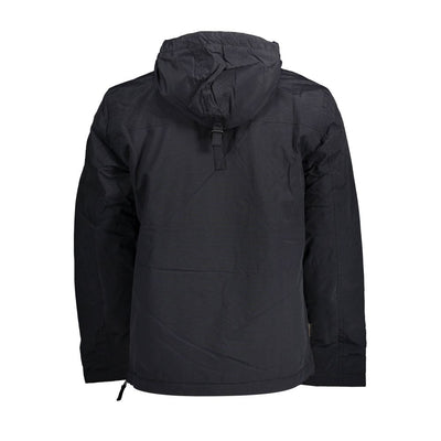 Napapijri Black Polyamide Jackets & Coat