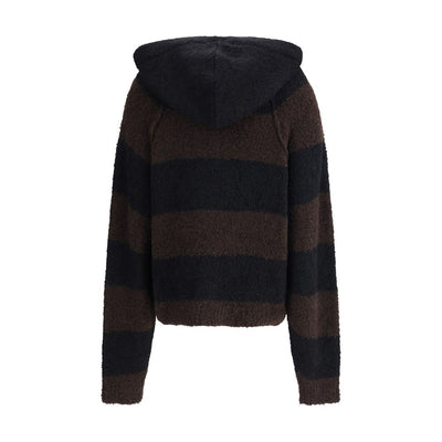 Petar Petrov Striped hooded Sweater
