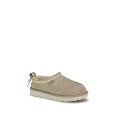 UGG Beige Leather Moccassin