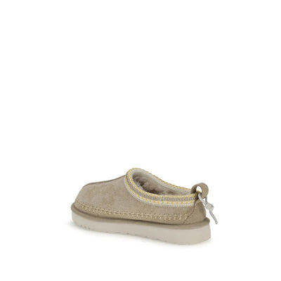 UGG Beige Leather Moccassin