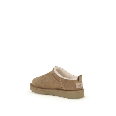 UGG Brown Leather Ankle Boots