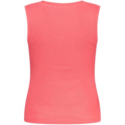 Tommy Hilfiger Pink Cotton Tank Top