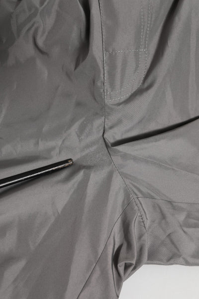 Dolce & Gabbana Light Gray Nylon Elastic Waist Shorts Swimwear