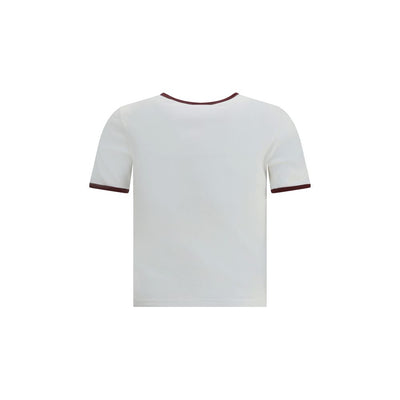 Courrèges White Cotton T-Shirt