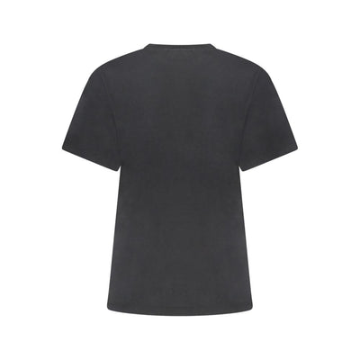 Napapijri Black Cotton T-Shirt