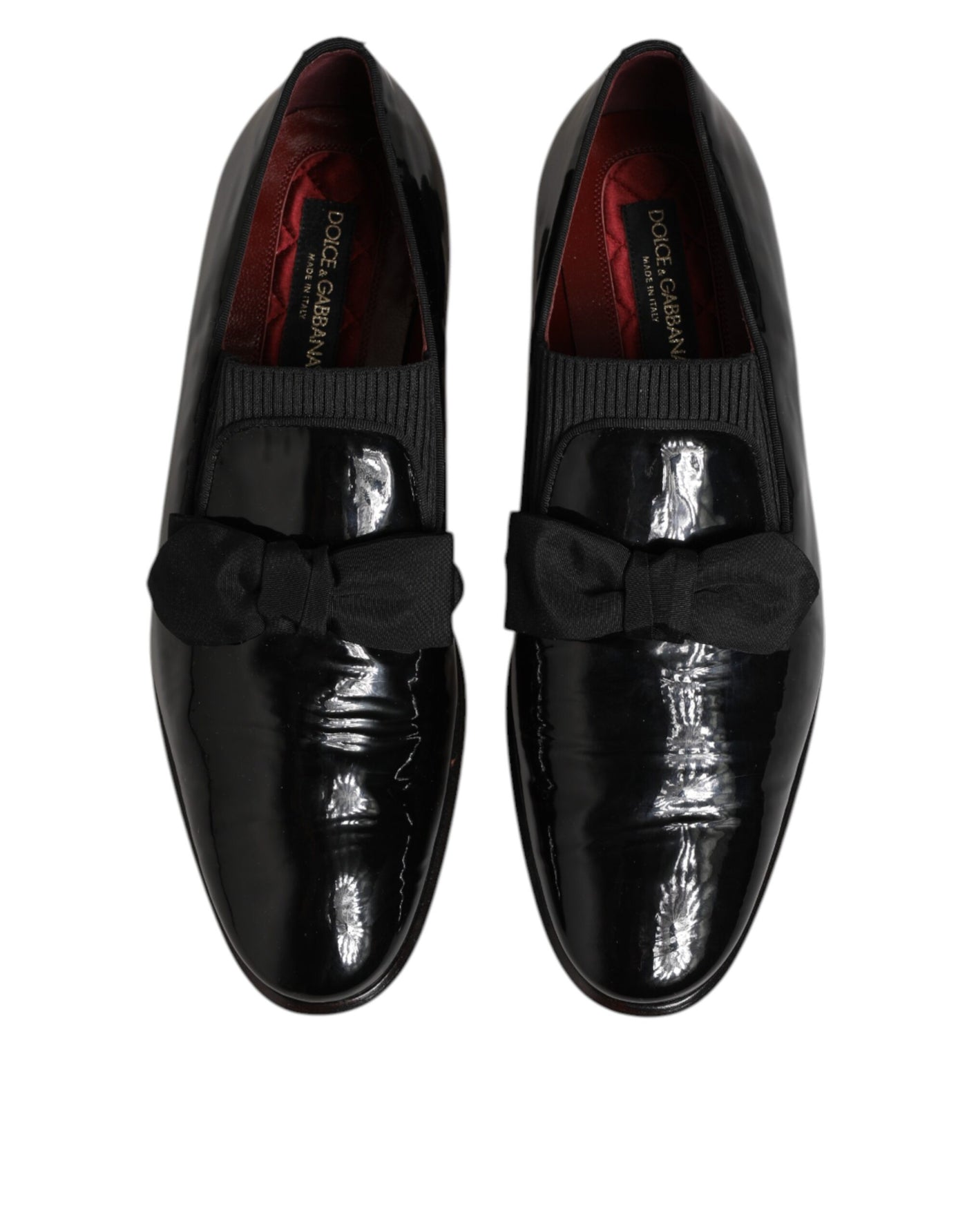 Dolce & Gabbana Leather Loafers Men Formal Dress Shoes