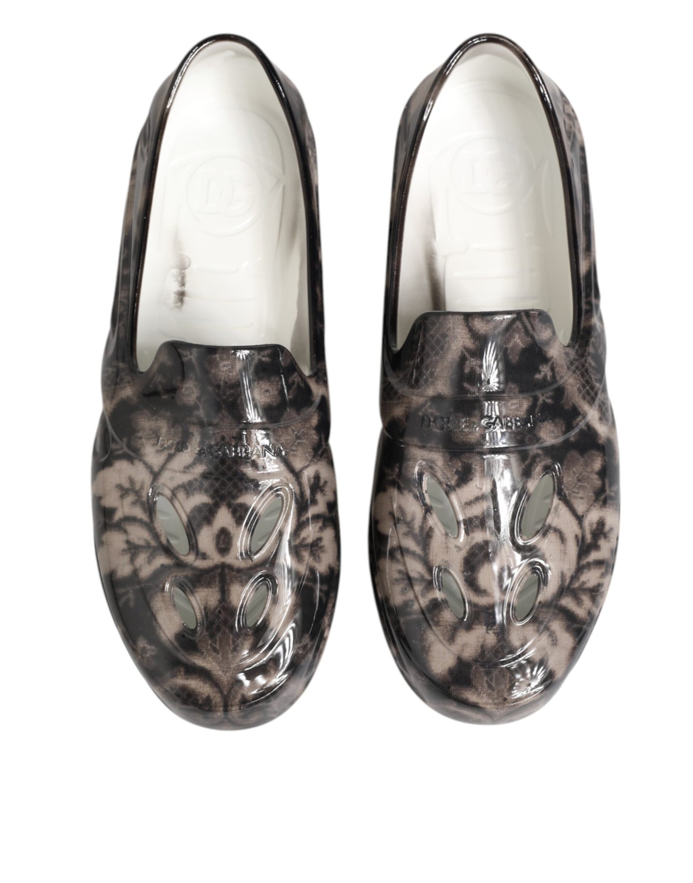 Dolce & Gabbana Multicolor Rubber Low Top Men Sneakers Shoes