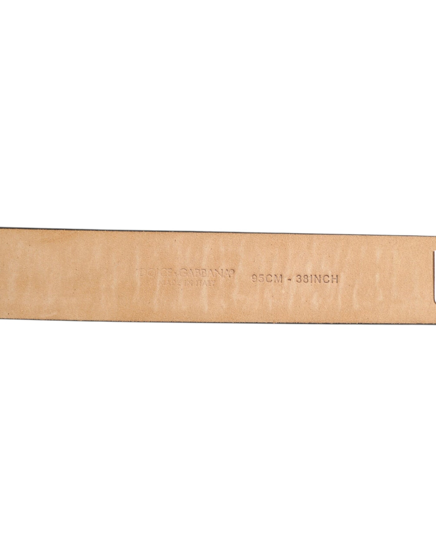 Dolce & Gabbana Black Classic Leather Silver-Tone Buckle Belt