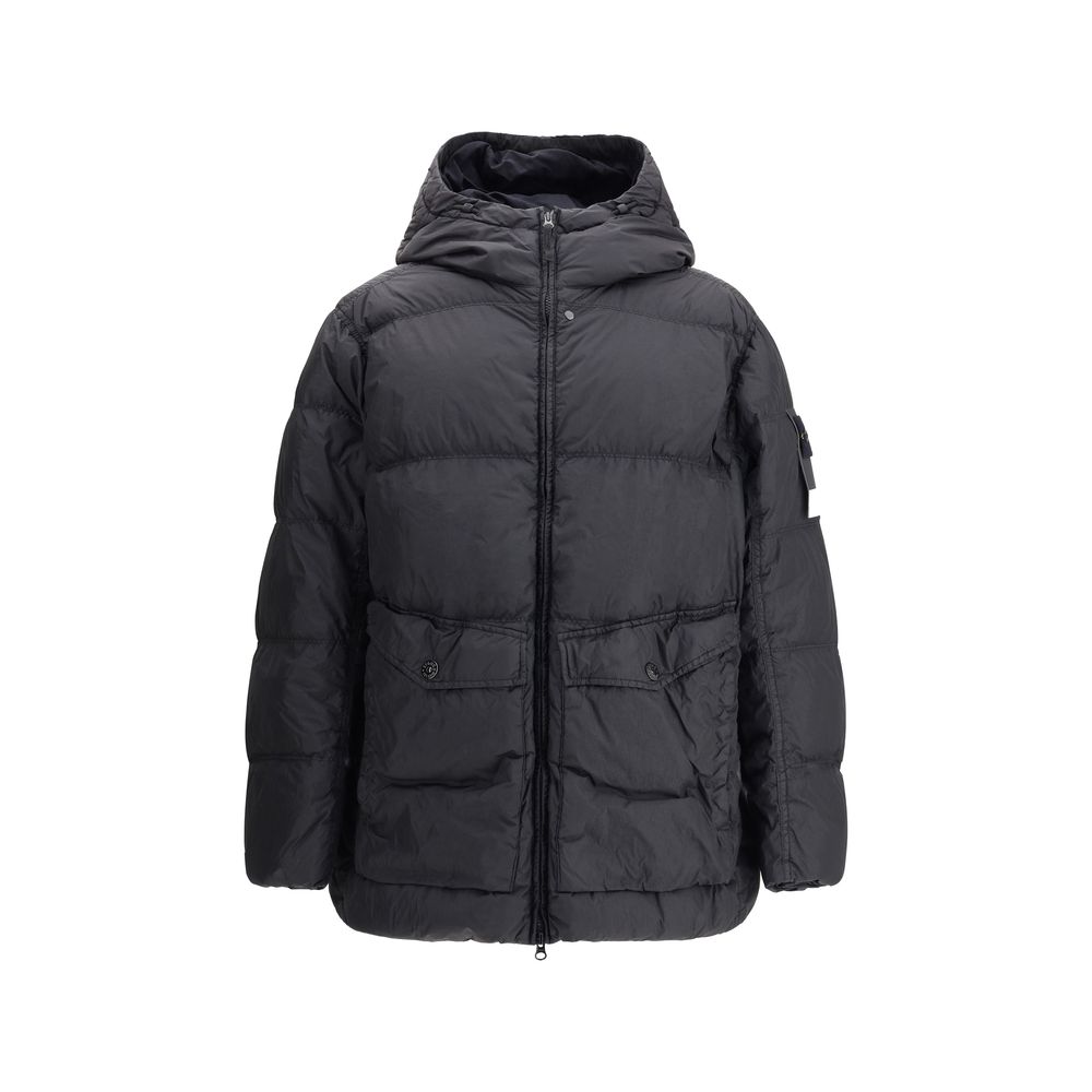 Stone Island Hooded Down Jacket